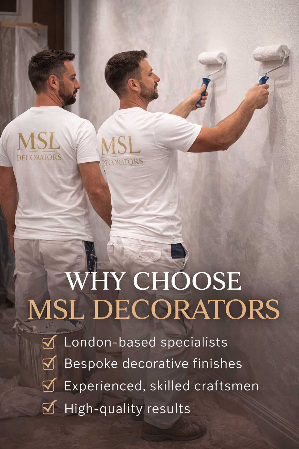 Full Painting & Decorating – Multi-Room Scheme in North London